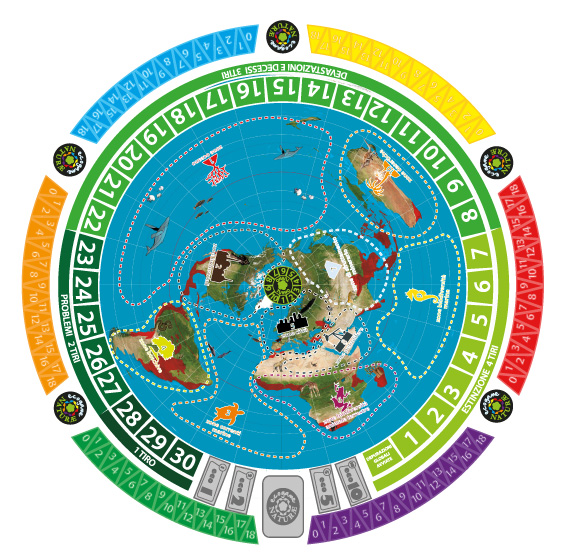 mappa di gioco Ecogame Naturae